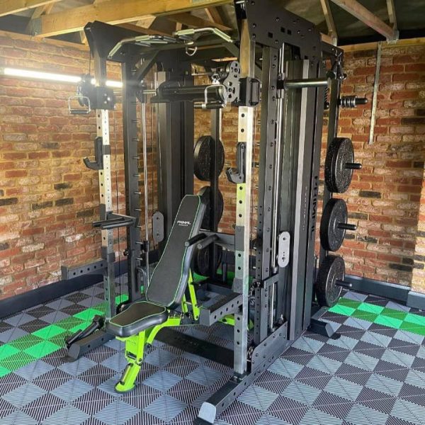 Home Gym Vented Tile Flooring